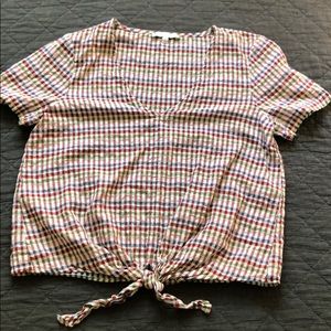 Checkered Blouse